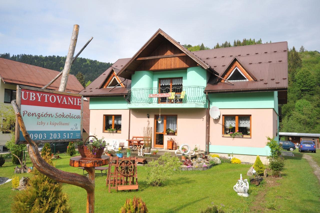 Ubytovanie Sokolica Cerveny Klástor Exterior foto